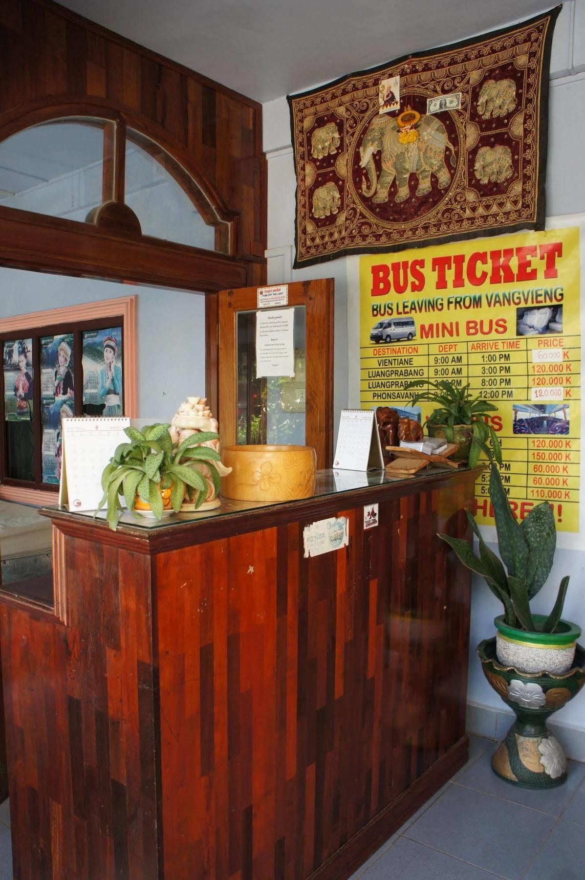 Viengsavanh Guesthouse Vang Vieng Exteriér fotografie